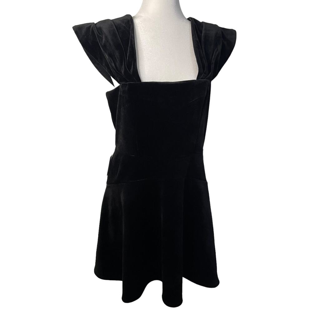 New with Tags Express Black Velvet dress - Large